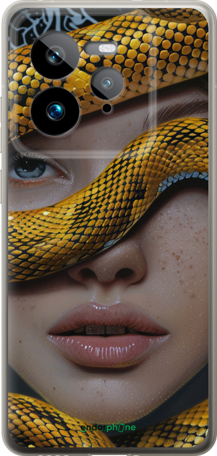 Силиконовый чехол Объятия змеи для Realme GT 7 Pro - 6081u-3893 изображение 
