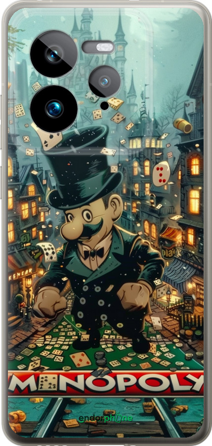 Силиконовый чехол Сказочный Monopoly для Realme GT 7 Pro - 6086u-3893 изображение 
