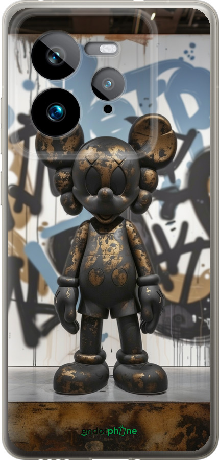 Силиконовый чехол Bronze kaws v2 для Realme GT 7 Pro - 6098u-3893 изображение 
