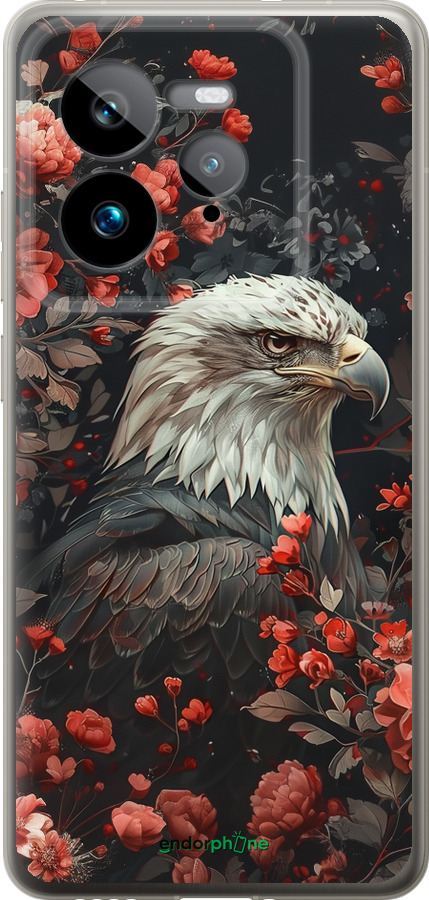 Силиконовый чехол Цветочный страж для Realme GT 7 Pro - 6102u-3893 изображение 