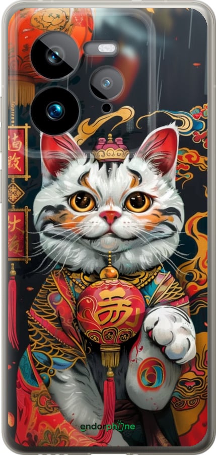 Силиконовый чехол China Cat v2 для Realme GT 7 Pro - 6135u-3893 изображение 