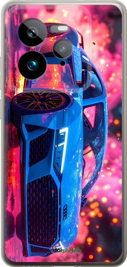 Силиконовый чехол Ауди для Realme GT 7 Pro - 6286u-3893 изображение 