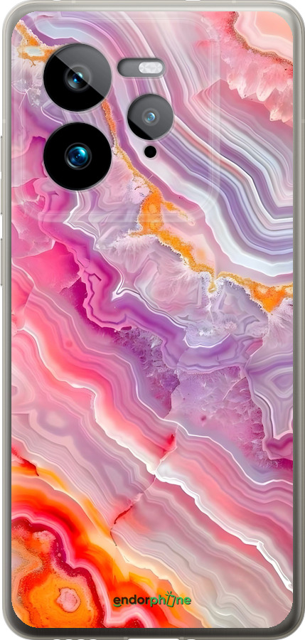 Силиконовый чехол Мрамор 2 для Realme GT 7 Pro - 6307u-3893 изображение 