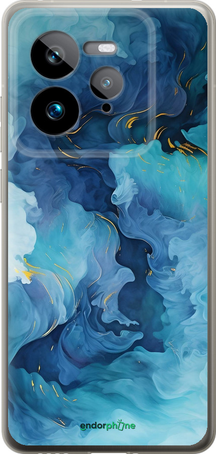 Силиконовый чехол Акварель для Realme GT 7 Pro - 6320u-3893 изображение 