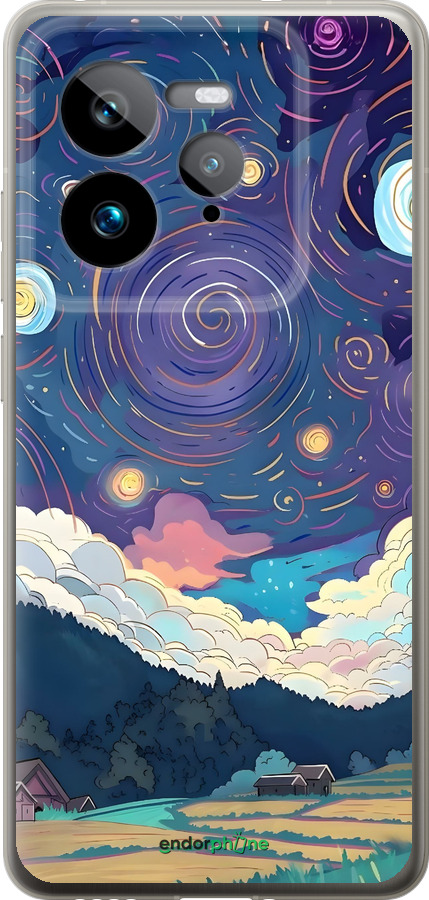 Силиконовый чехол Креативный арт для Realme GT 7 Pro - 6322u-3893 изображение 