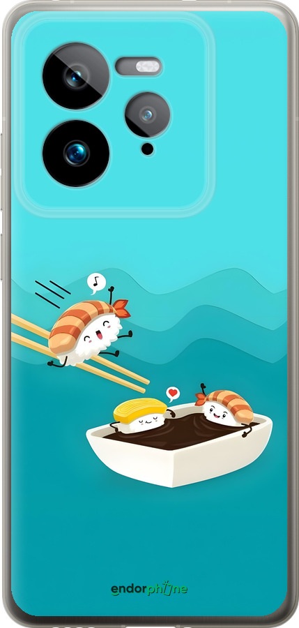 Силиконовый чехол Суши для Realme GT 7 Pro - 6354u-3893 изображение 