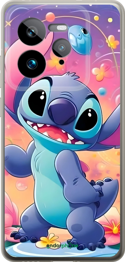 Силиконовый чехол Стич 2 для Realme GT 7 Pro - 6371u-3893 изображение 