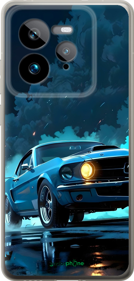 Силиконовый чехол Форд мустанг для Realme GT 7 Pro - 6374u-3893 изображение 