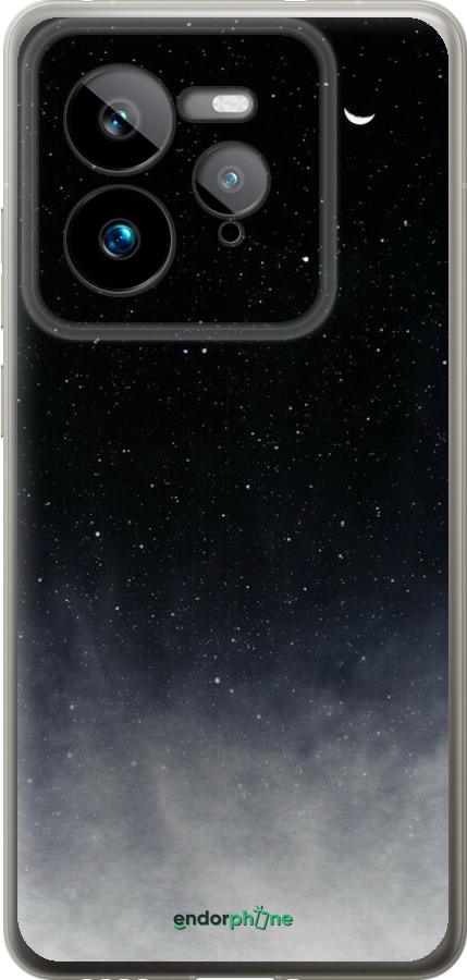 Силіконовий чехол Голубые облака, Голубая луна для Realme GT 7 Pro - 6396u-3893 изображение 