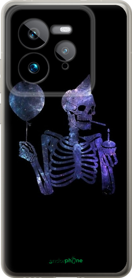 Силиконовый чехол Скелетное искусство для Realme GT 7 Pro - 6536u-3893 изображение 