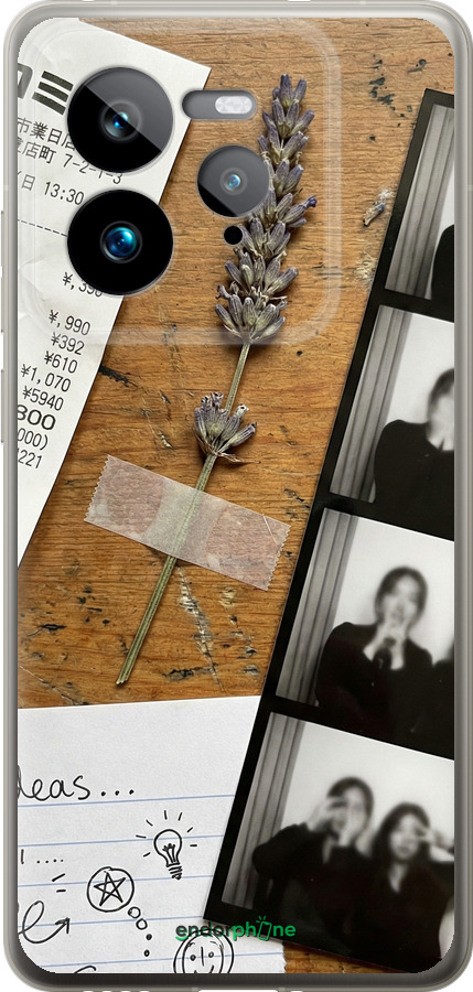 Силиконовый чехол Aesthetic Scrapbook Collage для Realme GT 7 Pro - 6773u-3893 изображение 