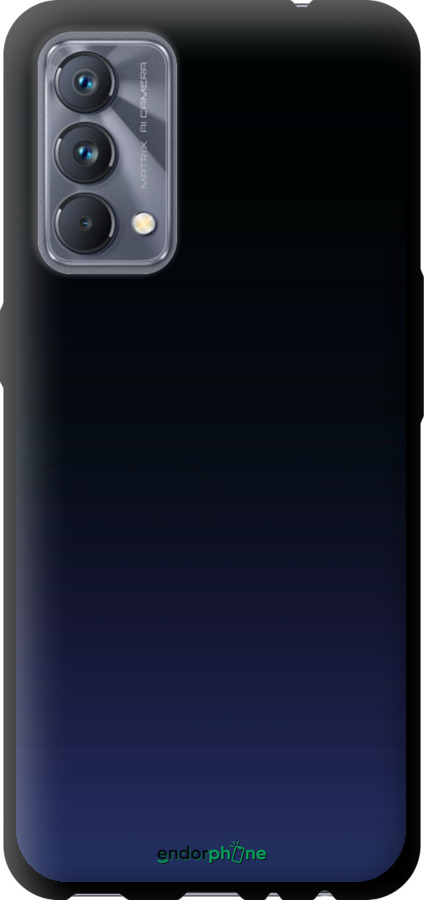 TPU чехол Градиент в тёмно - синем стиле для Realme GT Master - 6542b-2852 изображение 