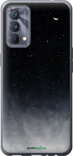 Силіконовий чехол Голубые облака, Голубая луна для Realme GT Master - 6396u-2852 изображение 