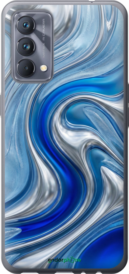Силиконовый чехол Liquid Chrome для Realme GT Master - 6781u-2852 изображение 