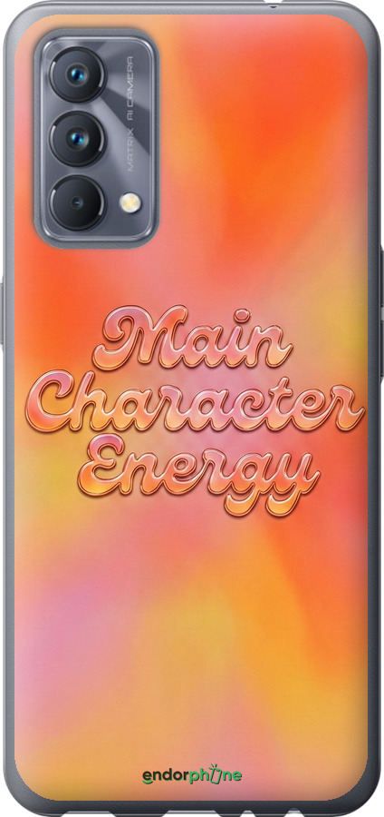 Силиконовый чехол Aura Gradient Main Character Energy Aesthetic Y2K для Realme GT Master - 6783u-2852 изображение 