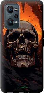 TPU чехол Череп в пещере для Realme GT Neo 2 - 5959b-2489 изображение 
