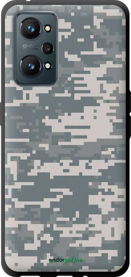 TPU noir чехол Camouflage для Realme GT Neo 2 - 1085b-2489 изображение 