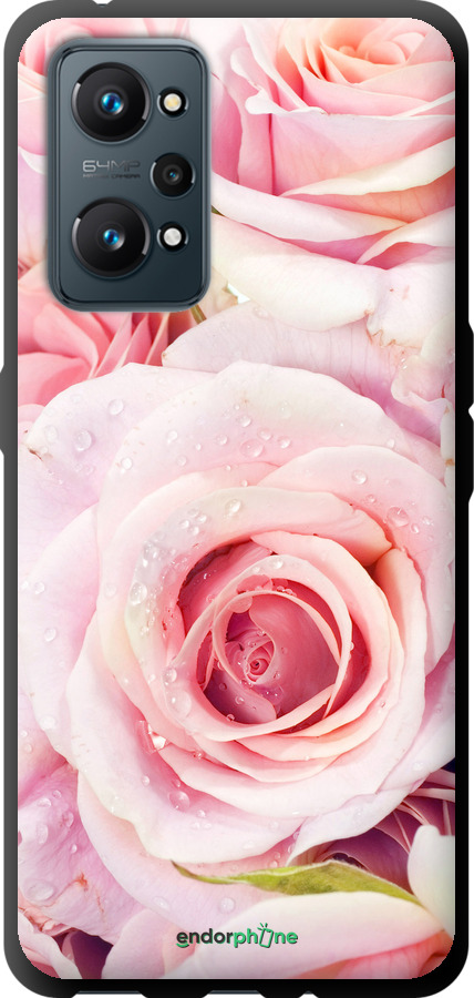 TPU чехол Троянди для Realme GT Neo 2 - 525b-2489 изображение 