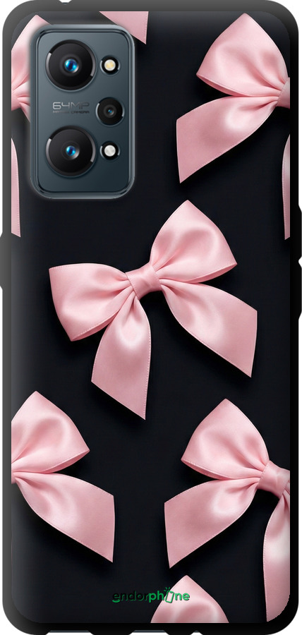 TPU чехол Coquette Ribbons Dark Coquette для Realme GT Neo 2 - 6767b-2489 изображение 
