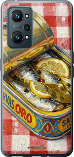 Силиконовый чехол Vintage Sardine Tin Phone для Realme GT Neo 2 - 6772u-2489 изображение 