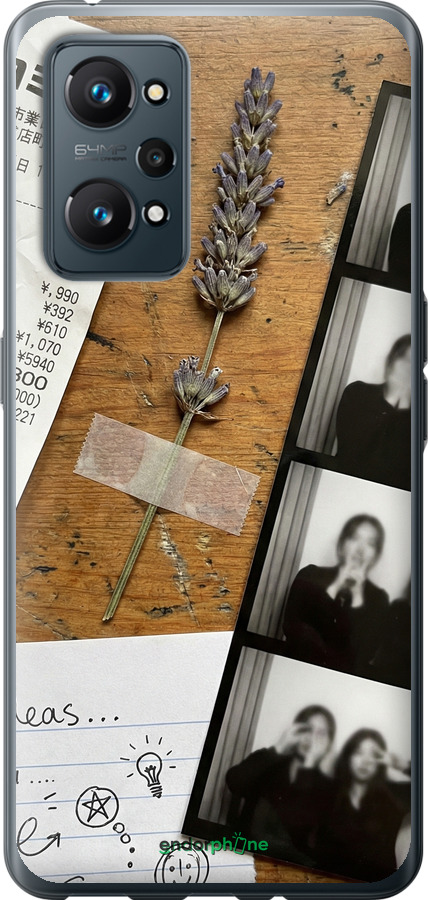 Силиконовый чехол Aesthetic Scrapbook Collage для Realme GT Neo 2 - 6773u-2489 изображение 