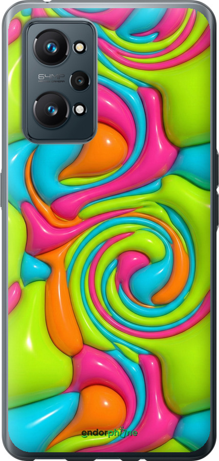 Силиконовый чехол Y2K Jelly Dream для Realme GT Neo 2 - 6780u-2489 изображение 