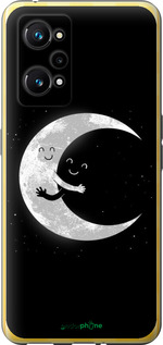 Силіконовий чехол Місячні обійми для Realme GT Neo 3T - 6508u-2960 изображение 
