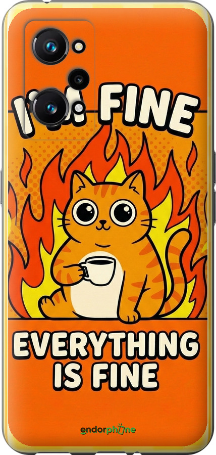 Силіконовий чехол Funny Cat для Realme GT Neo 3T - 6786u-2960 изображение 