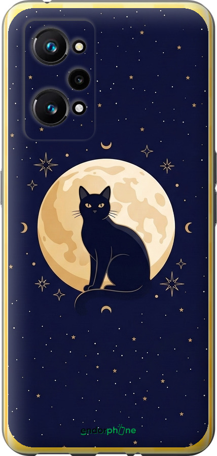 Силіконовий чехол Cute Cat Celestial/Witchy для Realme GT Neo 3T - 6787u-2960 изображение 