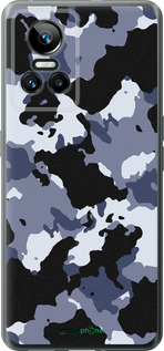 Силиконовый чехол Камуфляж v4 для Realme GT Neo3 - 1182u-2590 изображение 