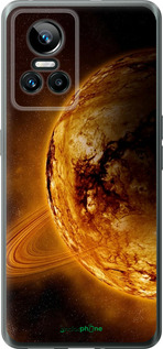 Силиконовый чехол Жёлтый Сатурн для Realme GT Neo3 - 170u-2590 изображение 