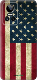 Силіконовий чехол Прапор США для Realme GT Neo3 - 395u-2590 изображение 