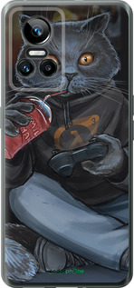 Силиконовый чехол gamer cat для Realme GT Neo3 - 4140u-2590 изображение 