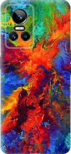 Силіконовий чехол Акварель на полотні для Realme GT Neo3 - 4150u-2590 изображение 