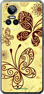 Силиконовый чехол Красивые бабочки для Realme GT Neo3 - 4170u-2590 изображение 