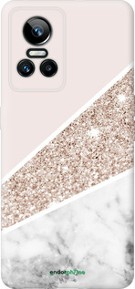 Силіконовий чехол Пастельний мармур для Realme GT Neo3 - 4342u-2590 изображение 