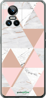 Силиконовый чехол Мраморная симметрия для Realme GT Neo3 - 4344u-2590 изображение 
