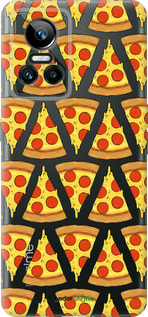 Силиконовый чехол Пицца для Realme GT Neo3 - 4408u-2590 изображение 