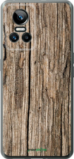 Силиконовый чехол Текстура дерева для Realme GT Neo3 - 4476u-2590 изображение 