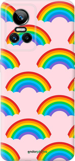 Силиконовый чехол Rainbows для Realme GT Neo3 - 4478u-2590 изображение 