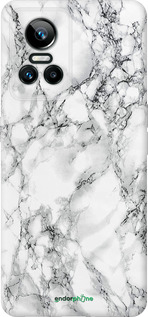 Силиконовый чехол Мрамор белый для Realme GT Neo3 - 4480u-2590 изображение 
