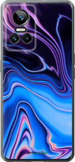 Силиконовый чехол Узор воды для Realme GT Neo3 - 4491u-2590 изображение 