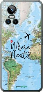 Силиконовый чехол Путешествие для Realme GT Neo3 - 4503u-2590 изображение 