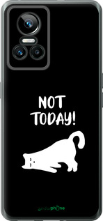 Силиконовый чехол Уставший кот для Realme GT Neo3 - 4535u-2590 изображение 