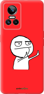 Силиконовый чехол Мем для Realme GT Neo3 - 4578u-2590 изображение 