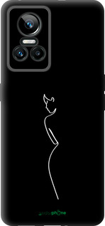 Силиконовый чехол Силуэт1 для Realme GT Neo3 - 4590u-2590 изображение 