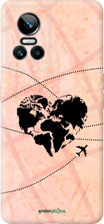 Силиконовый чехол Путешествуй для Realme GT Neo3 - 4607u-2590 изображение 