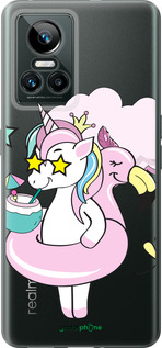 Силиконовый чехол Crown Unicorn для Realme GT Neo3 - 4660u-2590 изображение 