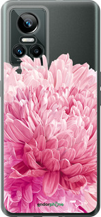 Силиконовый чехол Хризантема для Realme GT Neo3 - 4666u-2590 изображение 