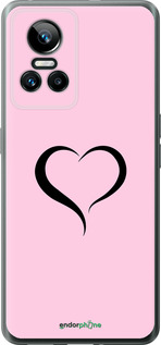 Силиконовый чехол Сердце 1 для Realme GT Neo3 - 4730u-2590 изображение 